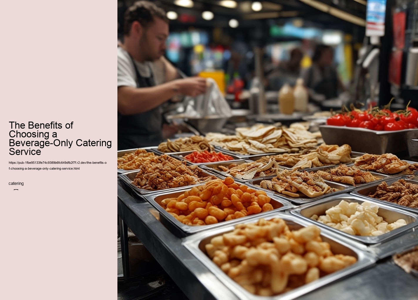 The Benefits of Choosing a Beverage-Only Catering Service